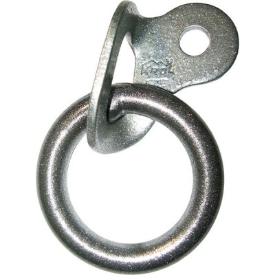 Шлямбурное ухо с кольцом  (сталь)