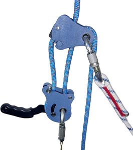 Спусковое устройство УЛИТКА может быть использовано для подъёма по верёвке